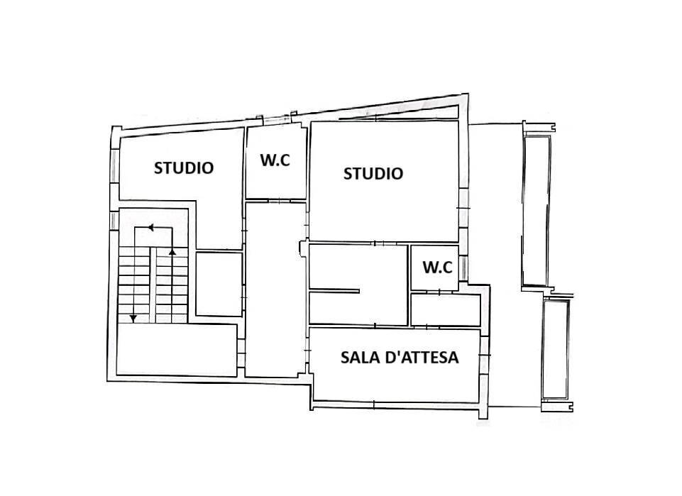 Trilocale Via Martina, Crispiano - planimetria 1