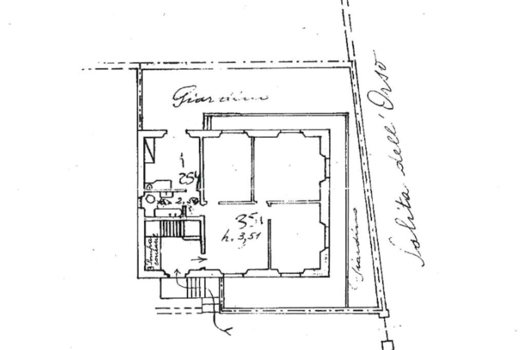 Appartamento Salita dell'orso, Genova (zona Marassi) - planimetria 1