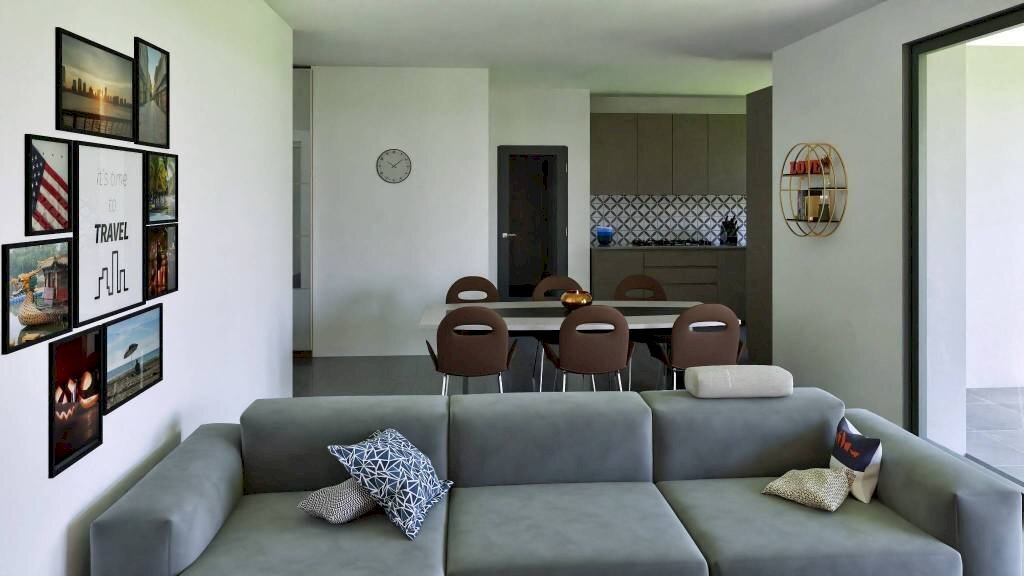 Salone - Three-room apartment via Vittorio Veneto, 13, Luvinate - photo 3