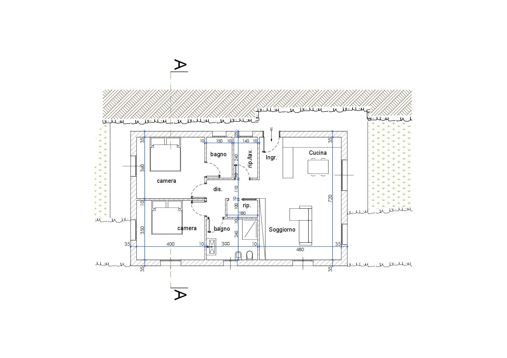 Terreno edificabile strada provinciale 62, Dolceacqua - planimetria 1