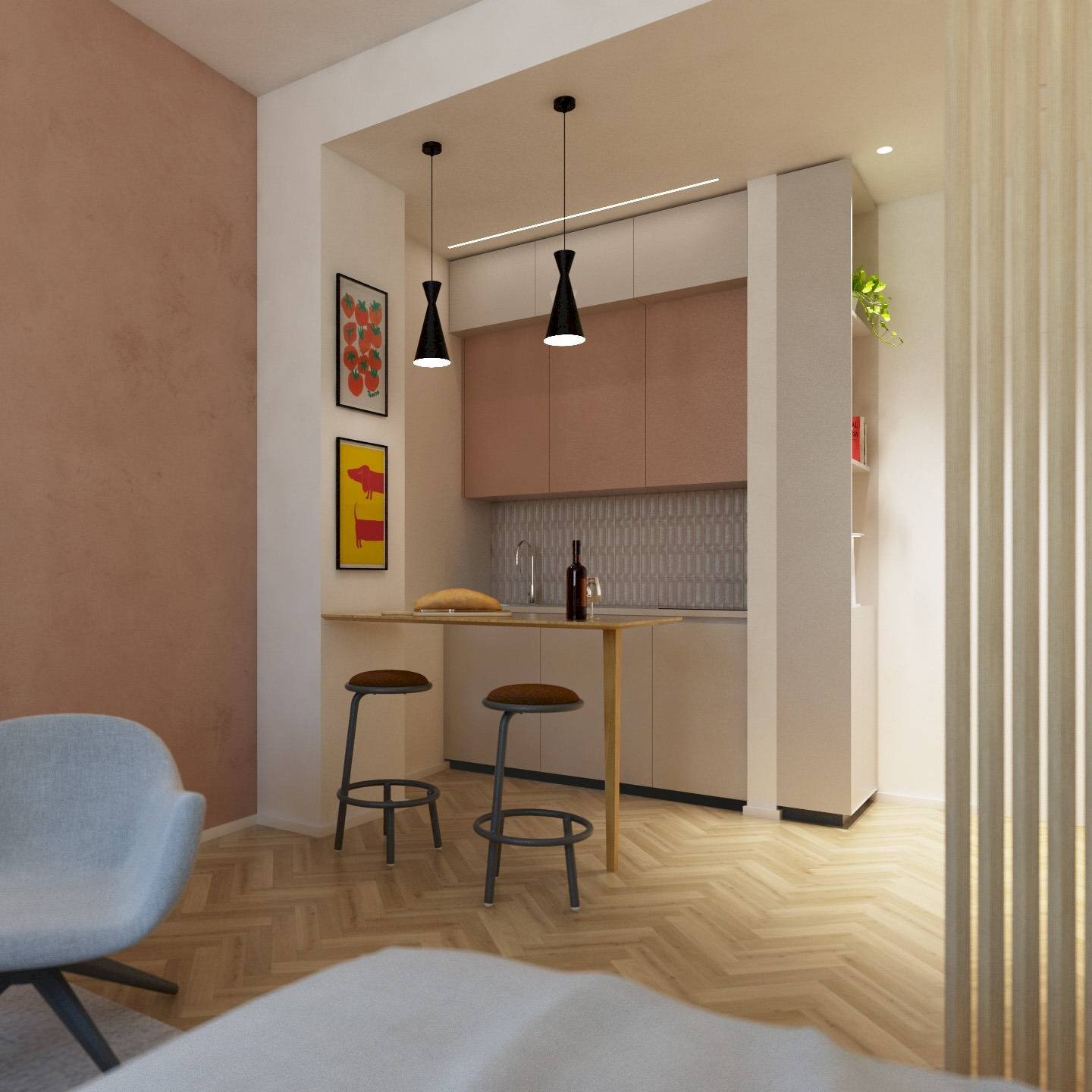 One-room apartment Milano - photo 2