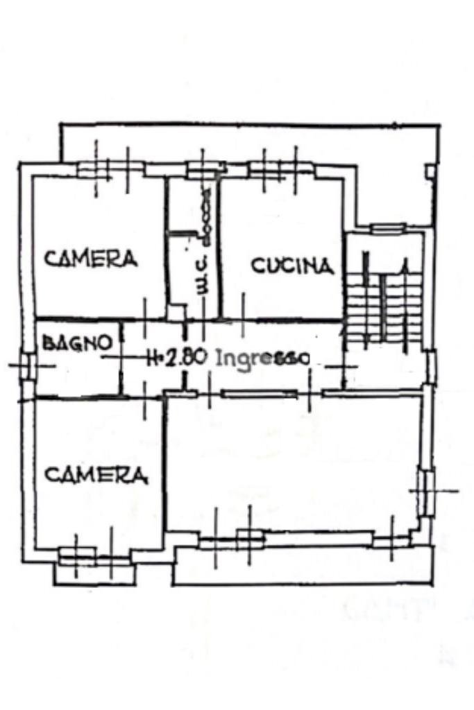 Quadrilocale Via Augusto Saletta, Strambino - planimetria 1