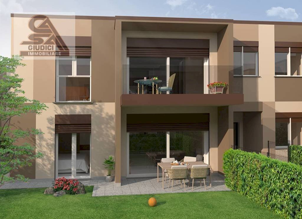 Facciata - Trilocale via Caduti di Nassirya, Rovellasca - foto 1