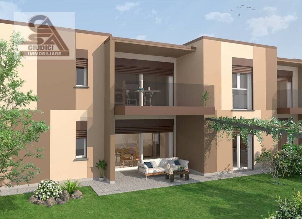 Facciata - Trilocale via Caduti di Nassirya, Rovellasca - foto 2