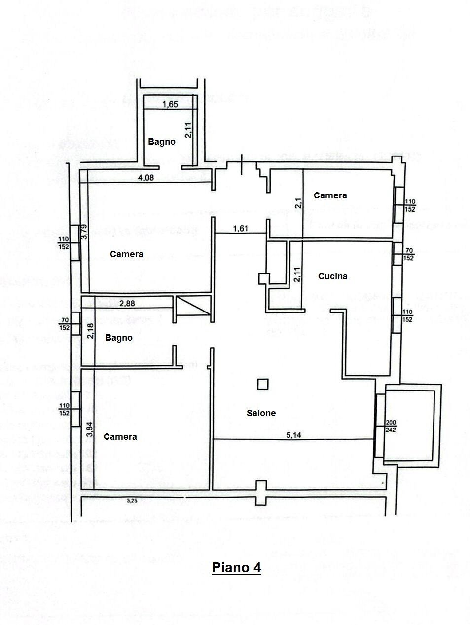 Apartment Imola - floor plans 1
