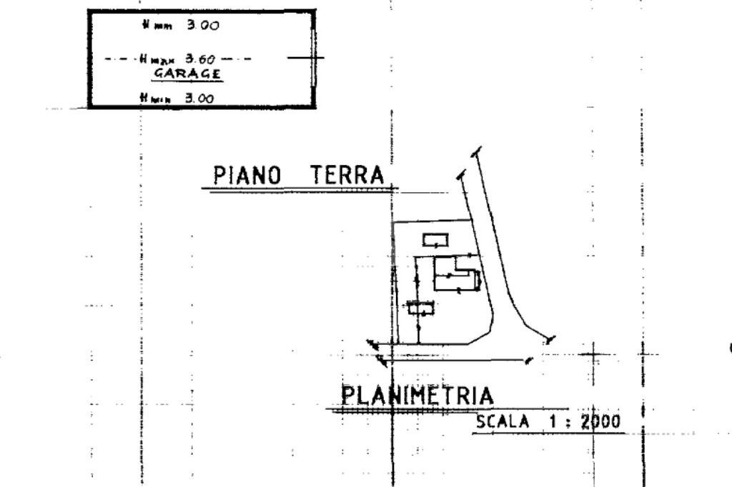 Rustico Rio salto, San Mauro Pascoli - planimetria 1