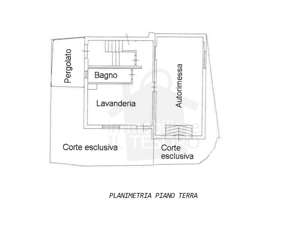 Villa via di Mezzo, 21, Verucchio - planimetria 1