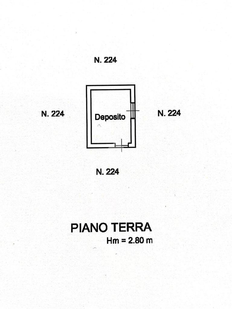 Rustico Via Cascine Praie, Salerano Canavese - planimetria 1