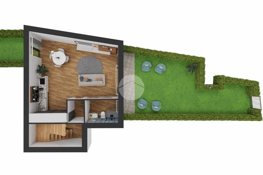 Villa a Schiera Via G. Mazzini, Rivoli - planimetria 1