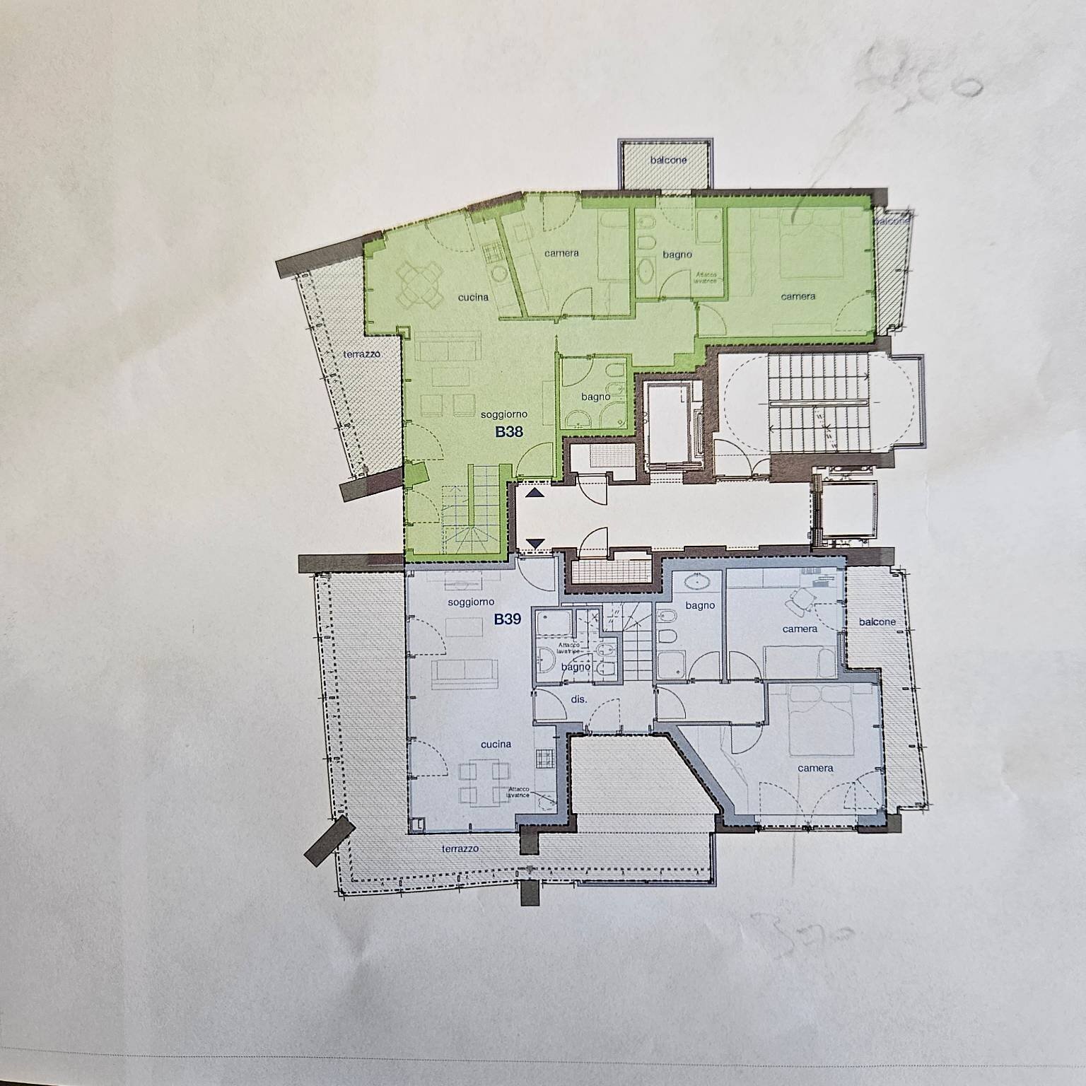 Quadrilocale corso Ivrea, 14/C, Asti - planimetria 1
