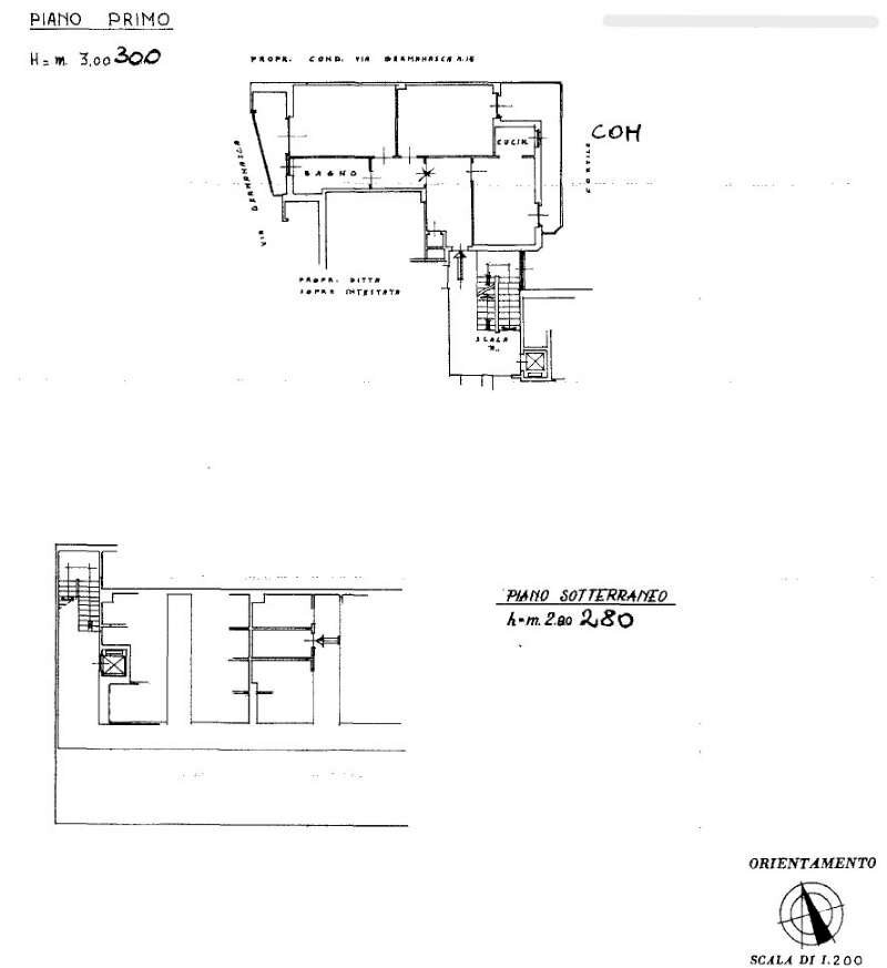 planimetria - Bilocale via Germanasca, 19, Torino - planimetria 1