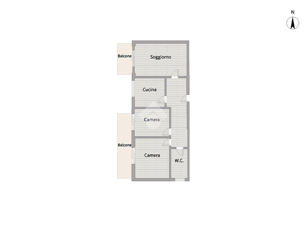 Apartment Via cesare battisti, Lavagna - floor plans 1