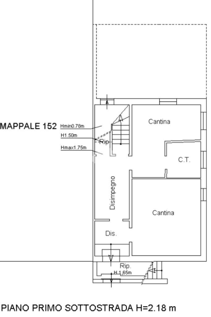 Porzione di casa Via Mario Allegretti, Vignola - planimetria 1