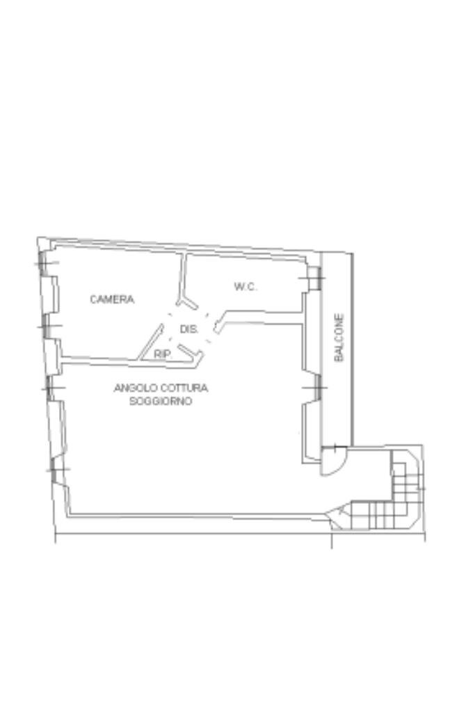 Trilocale Via capitano Saudino, Caravino - planimetria 1