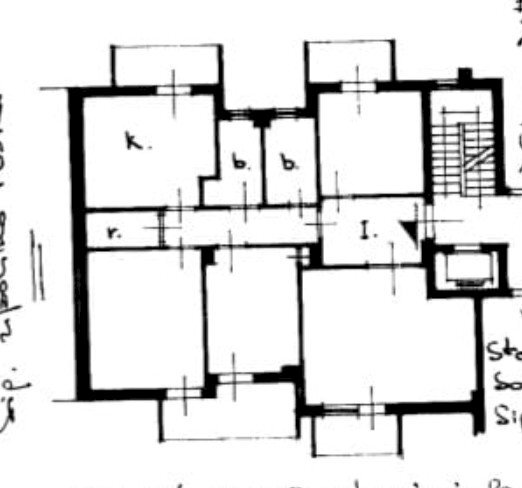 Appartamento via Medaglie d'Oro, 190, Taranto - planimetria 1