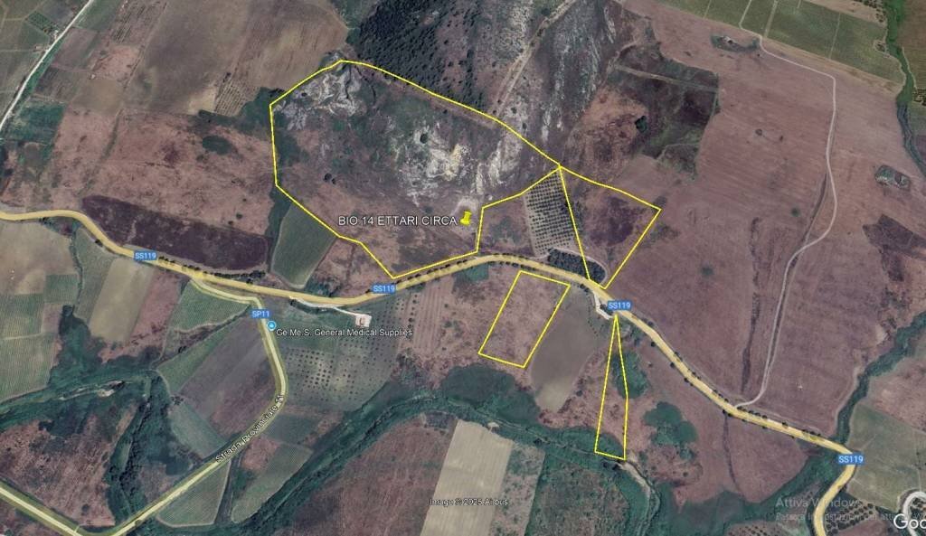 Mappa - Terreno agricolo strada Statale di Gibellina, Alcamo - foto 1