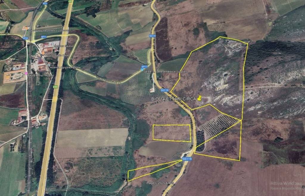 Mappa - Terreno agricolo strada Statale di Gibellina, Alcamo - foto 3