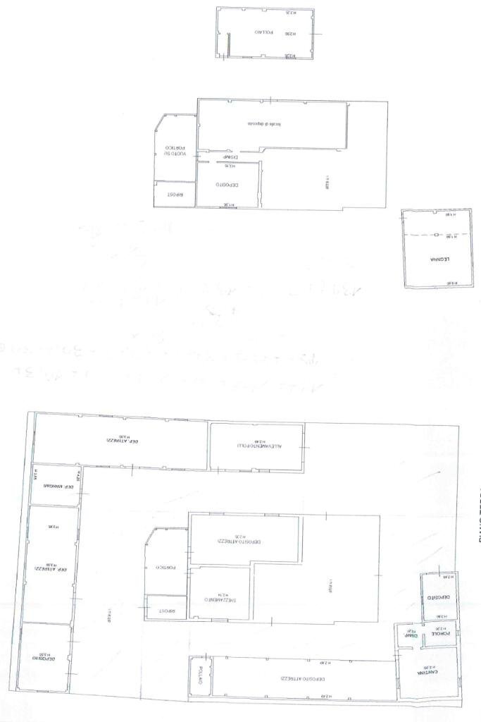 Rustic Via Gaetano Donizetti, Campegine - floor plans 1