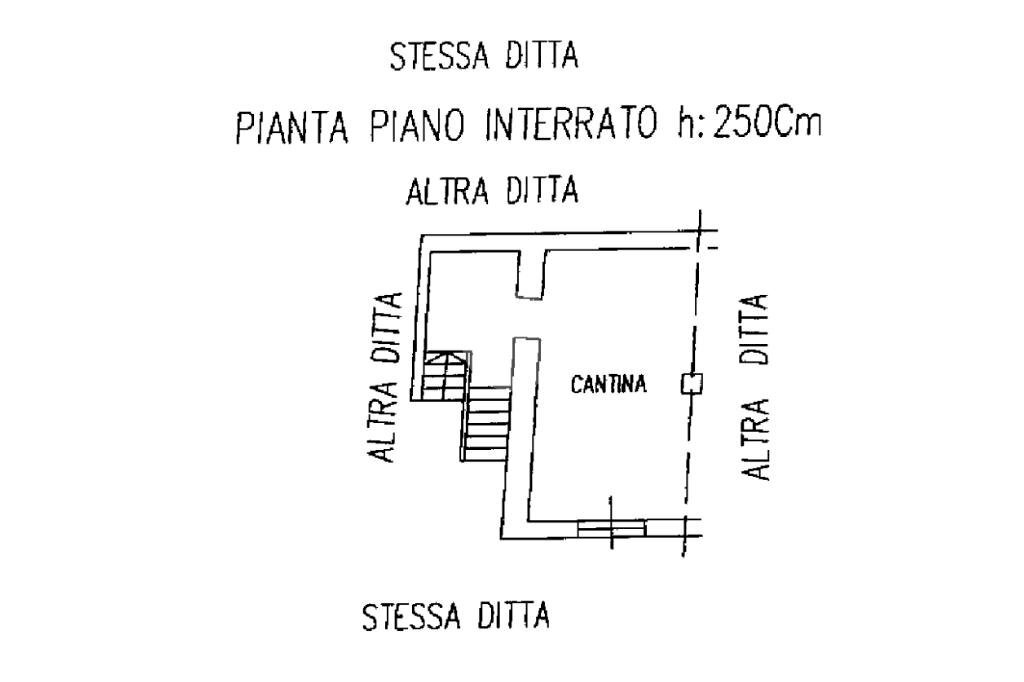 Semi-detached house Frazione San Bartolomeo, Cherasco - floor plans 1