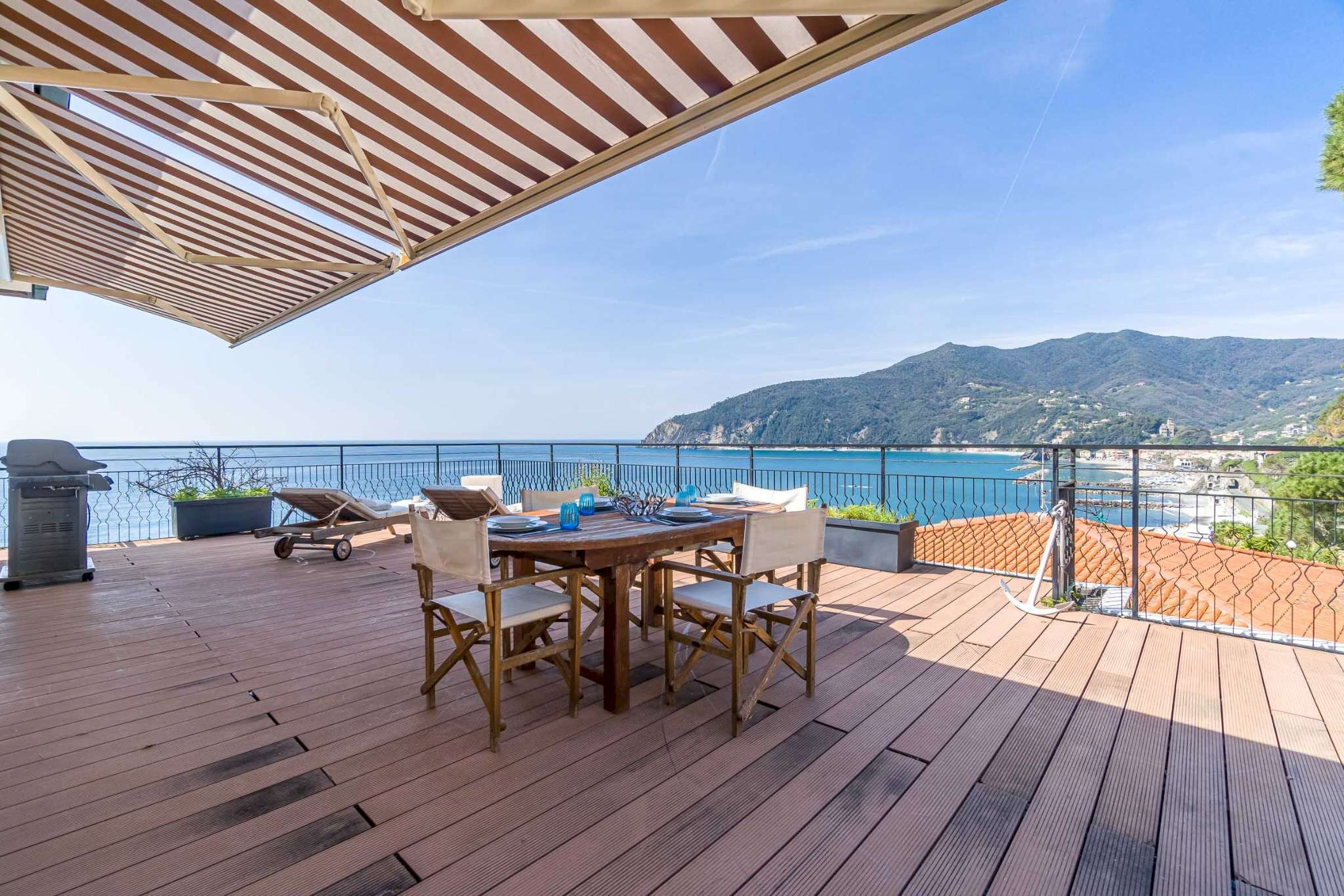 appartamento in vendita fronte mare con terrazzo m - Trilocale lungomare Dante Alighieri, Moneglia - foto 1