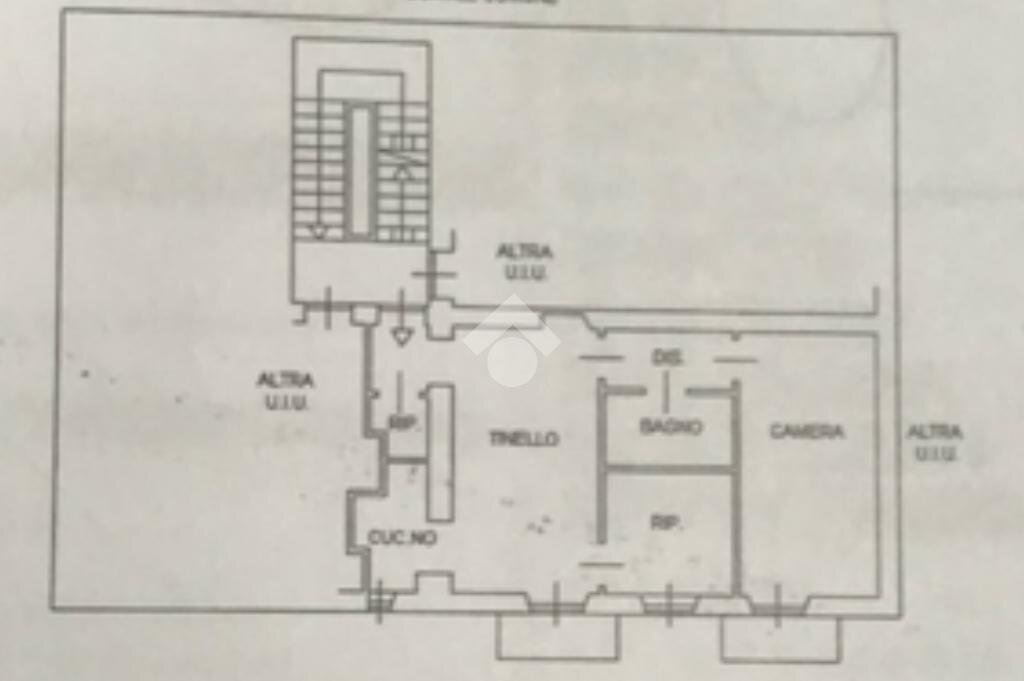 Three-room apartment Via Andrea Costa, Collegno - floor plans 1