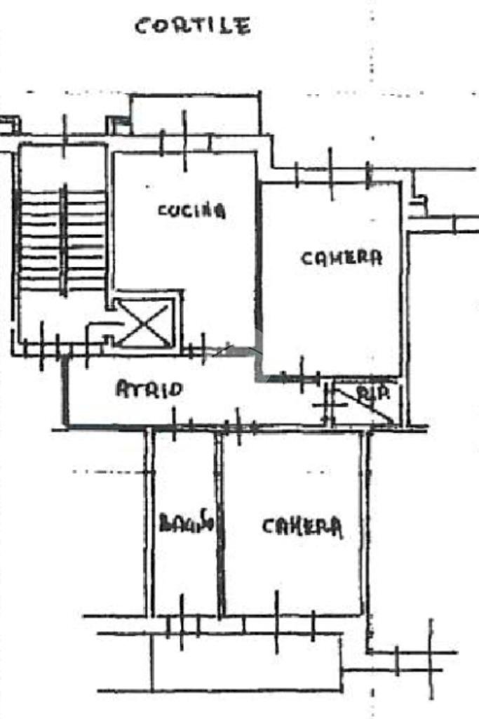 Trilocale Via Alfonso Lamarmora, Collegno - planimetria 1