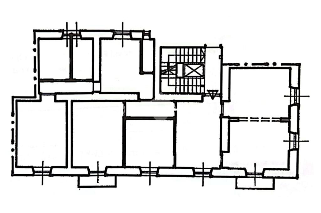 Apartment Via Canevari, Genova (neighborhood Marassi) - floor plans 1