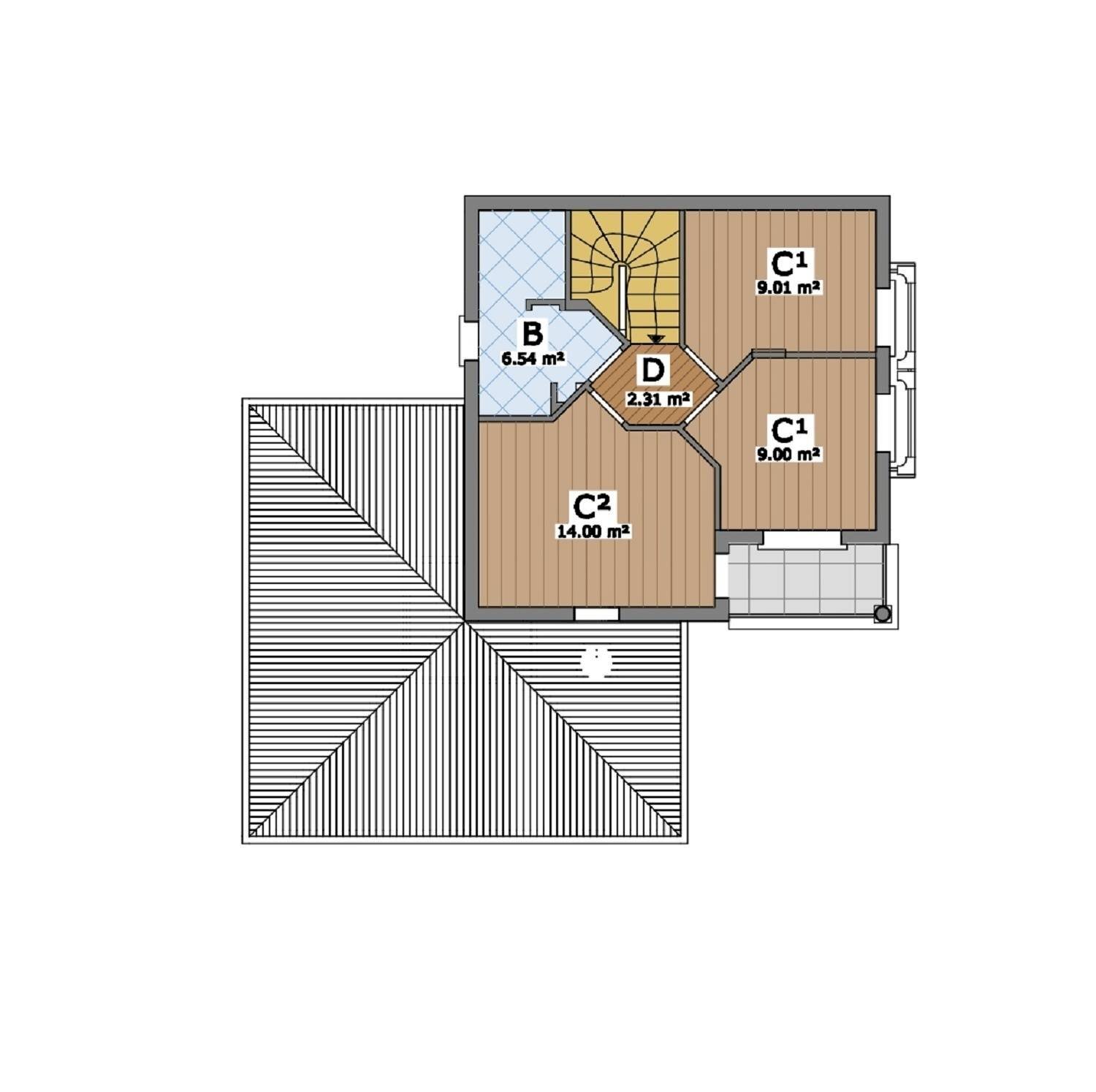 Villa via Principessa Mafalda, 4, Bordighera - planimetria 1