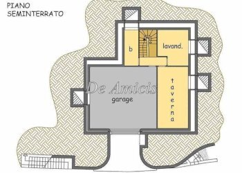 Planimetria - Villa via Principessa Mafalda, 4, Bordighera - foto 12