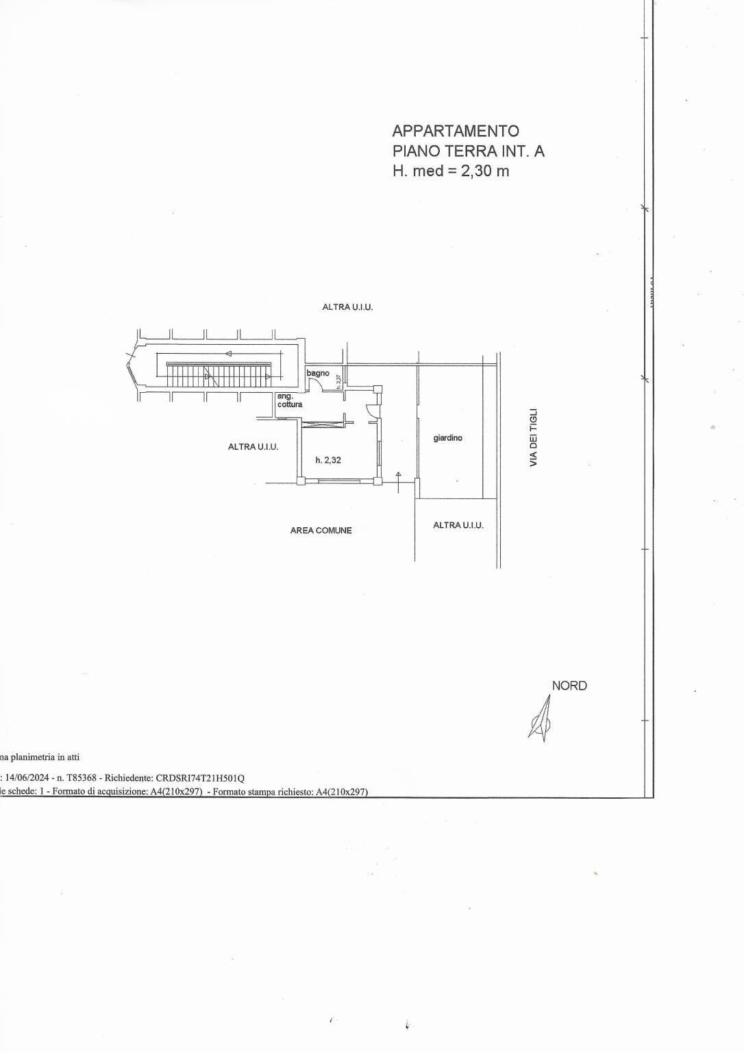 Monolocale via Primero, 36, Anzio - planimetria 1