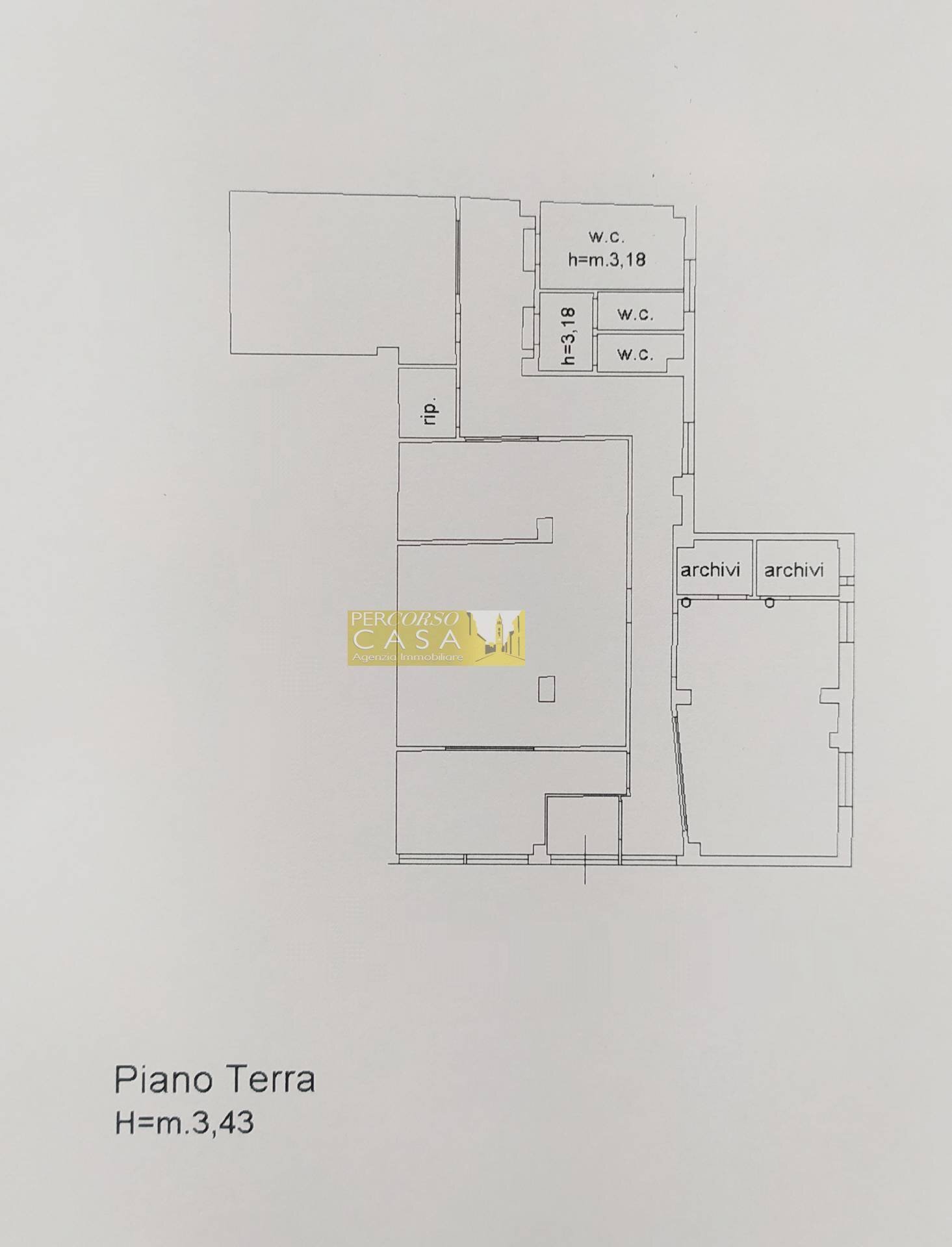 Foto 18 - Locale Commerciale Via Malaspina
 
21, Teramo - planimetria 1