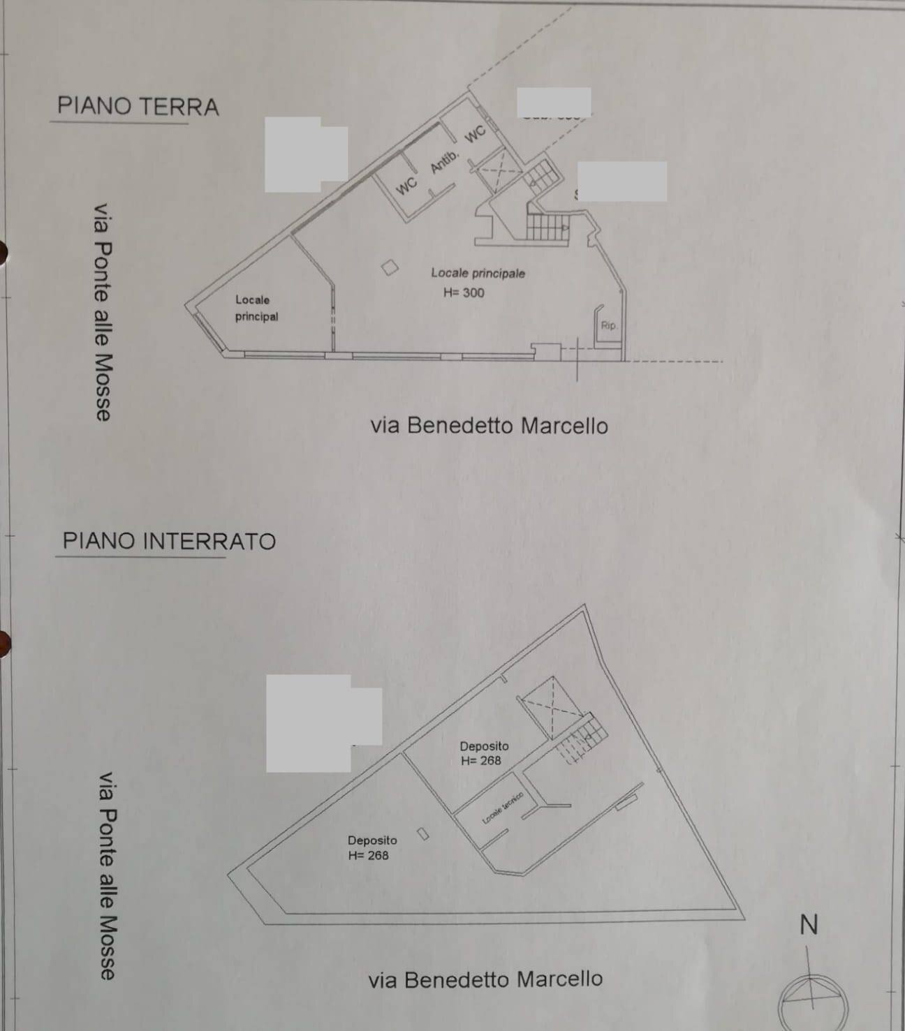 \nFoto 16\n - Commercial Premises Via Benedetto Marcello, Firenze - floor plans 1