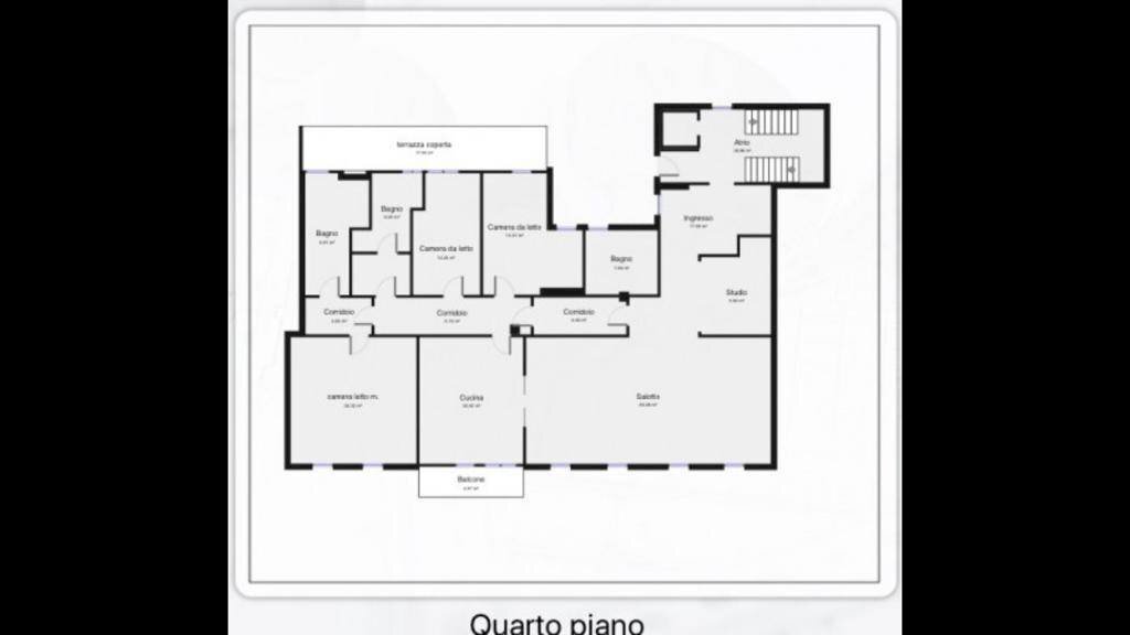 Foto 14 - Appartamento Mantova - planimetria 1