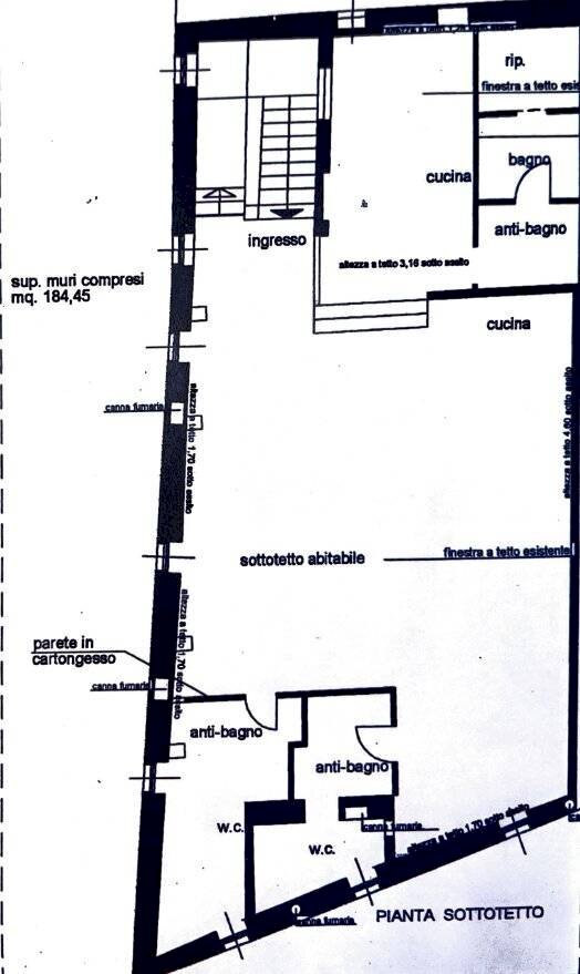 Foto 10 - Bilocale Mantova - planimetria 1