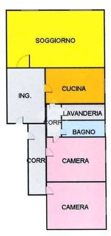 Foto 11 - Trilocale Mantova - planimetria 1