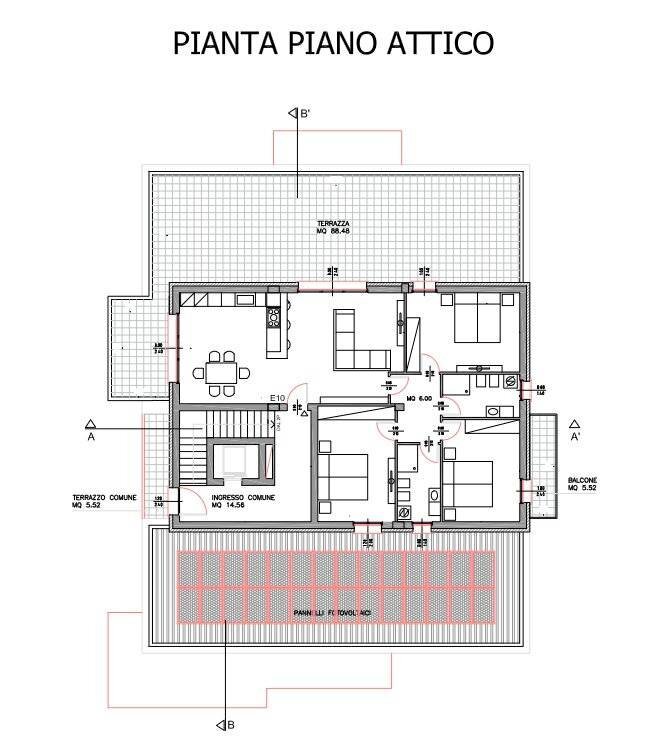 Foto 14 - Attic Mantova - floor plans 1