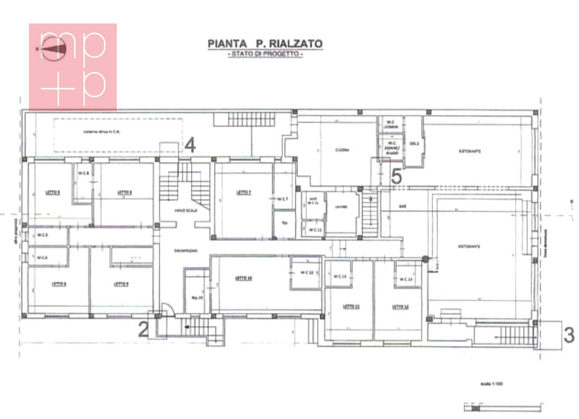 Foto 9 - Hotel Manduria - floor plans 1
