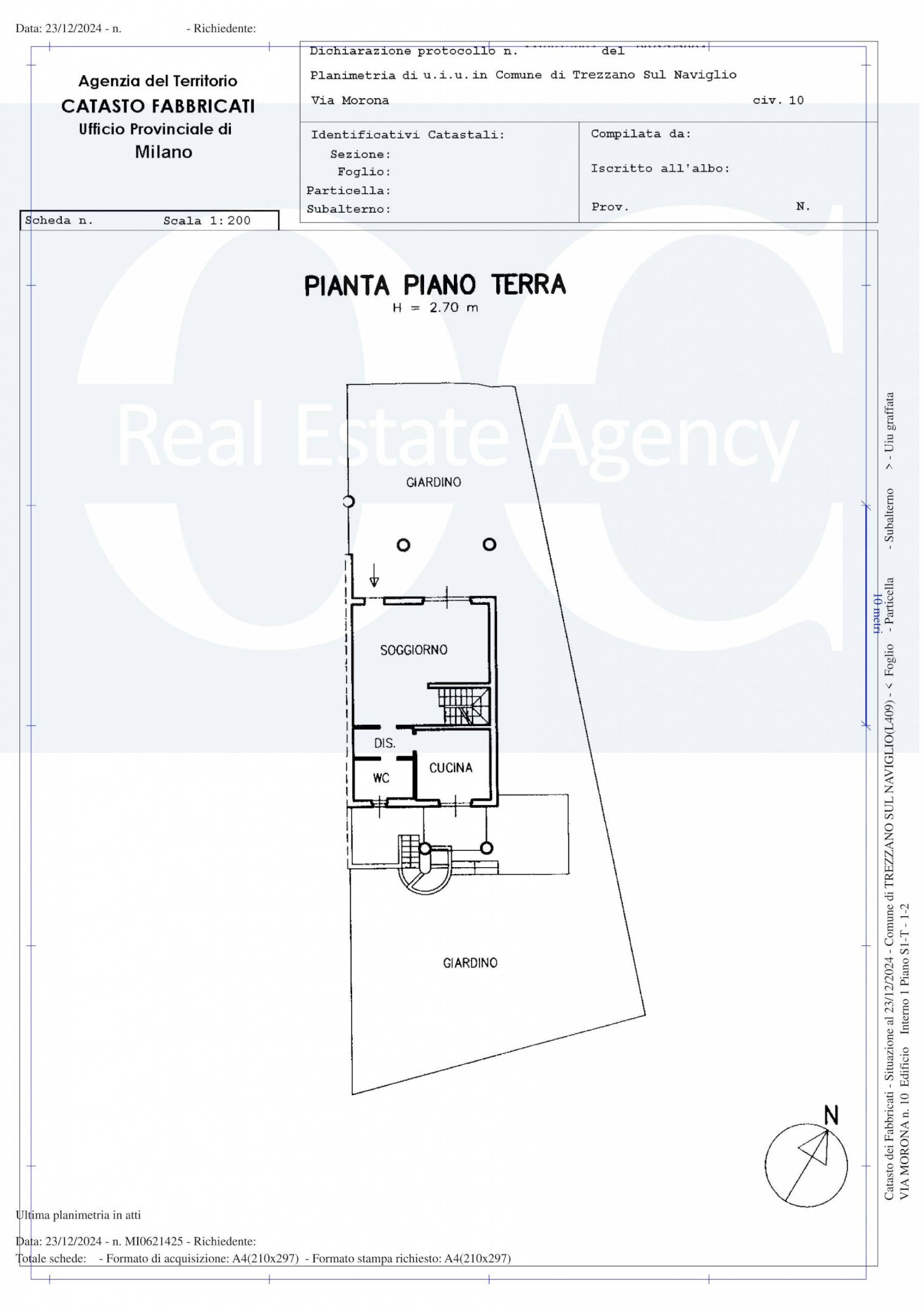 Foto 48 - Villa a Schiera 10, Trezzano sul Naviglio - planimetria 1