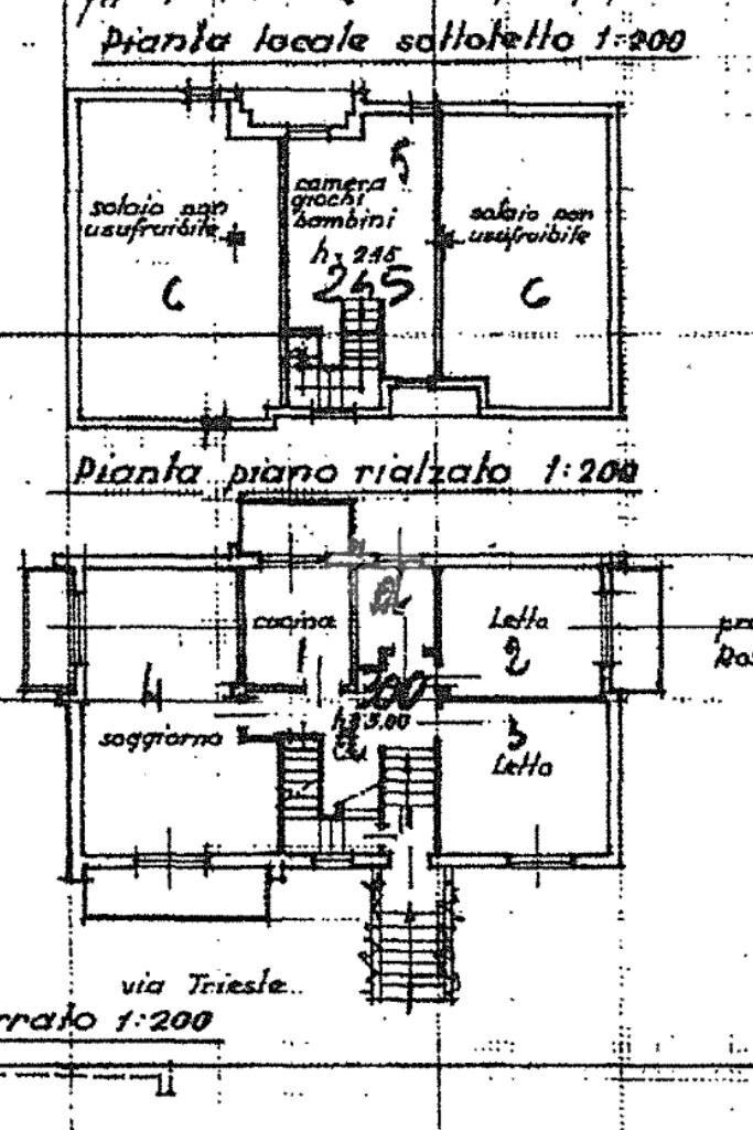Villa Via trieste, Beinasco - floor plans 1