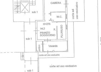 planimetria - Trilocale lungomare zara, Giulianova - foto 32