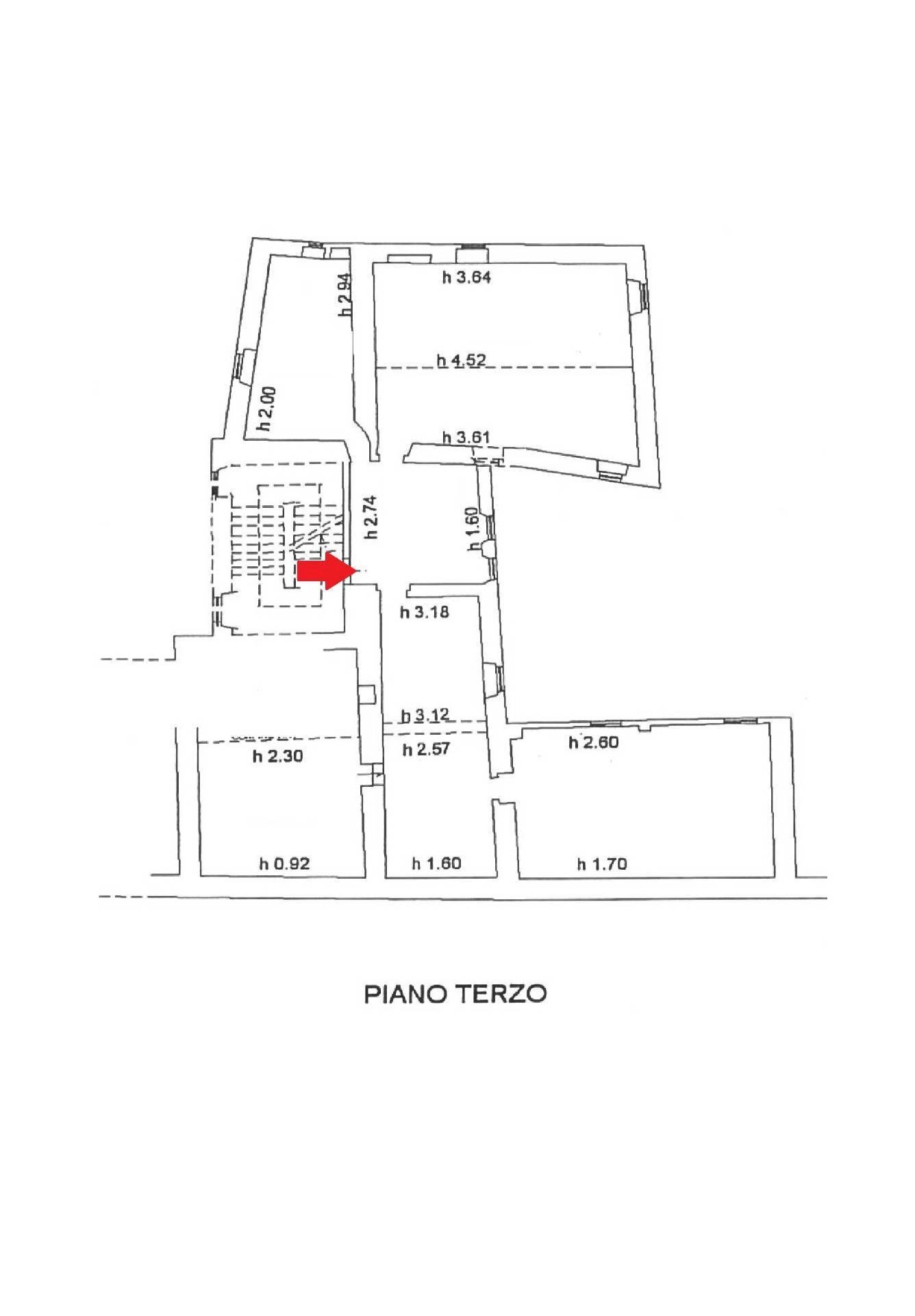 Foto 17 - Appartamento Corso Mazzini, Spoleto - planimetria 1