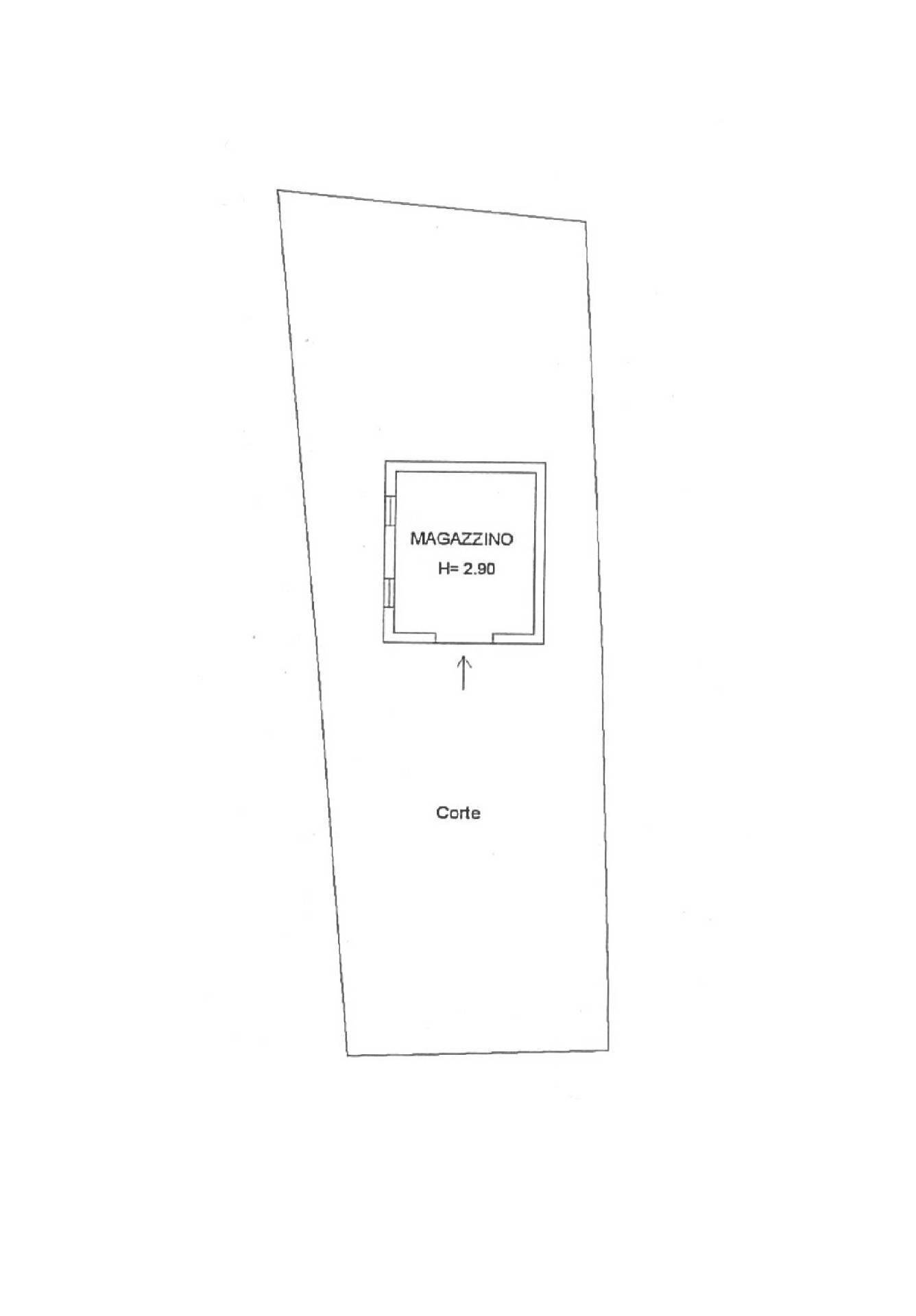 Foto 16 - Rustico Cerreto di Spoleto, Cerreto di Spoleto - planimetria 1