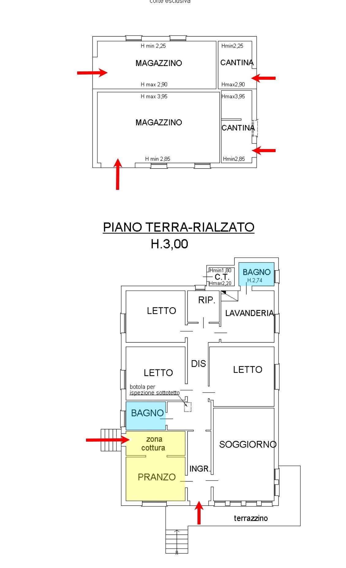 Foto 37 - Independent house via lido pomposa
 
111, Comacchio - floor plans 1