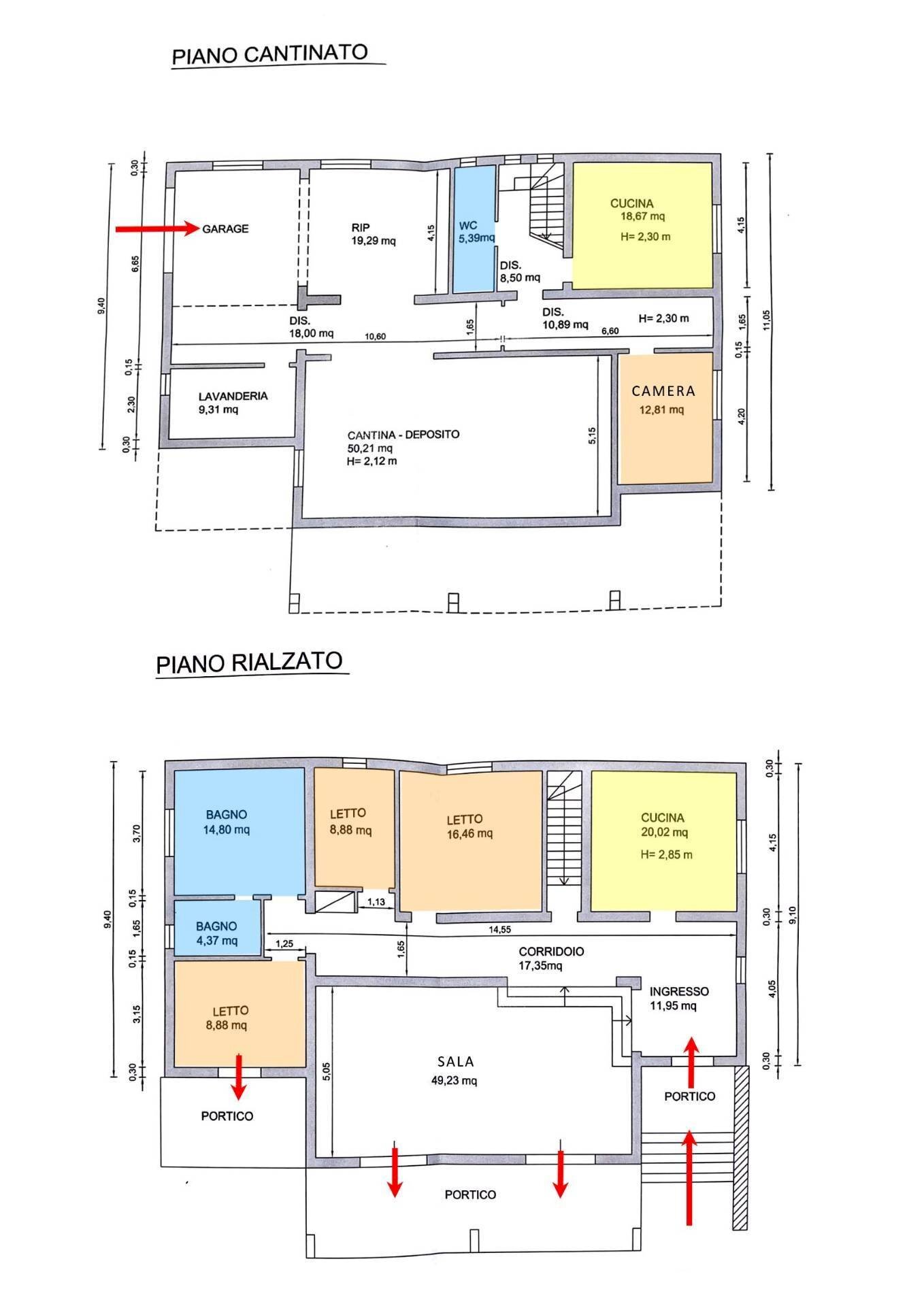 Foto 45 - Casa indipendente via piave
 
10/h, Codigoro - planimetria 1