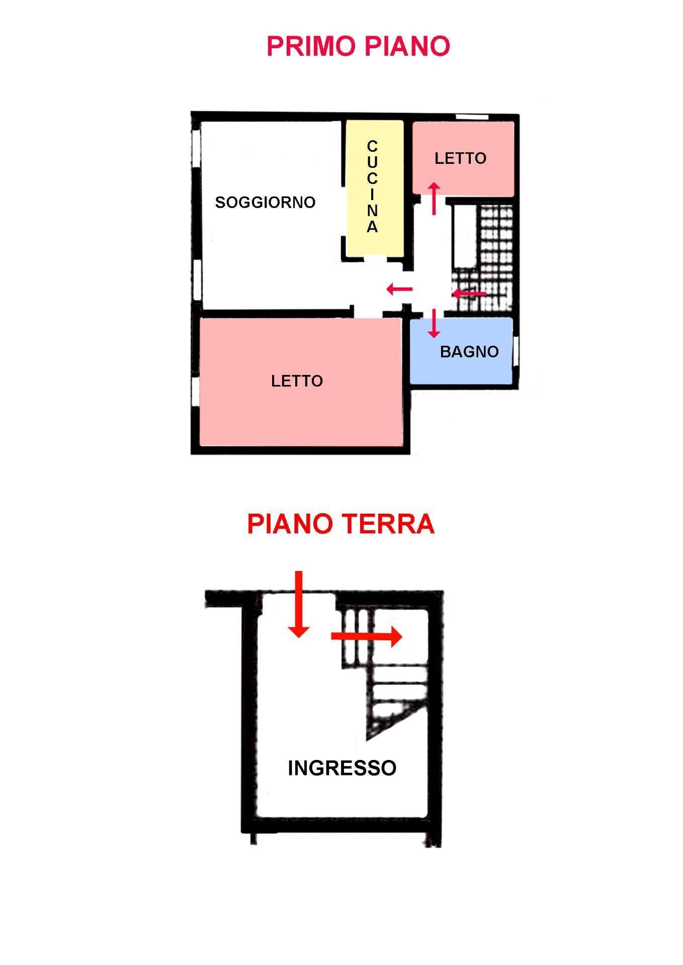 Foto 17 - Appartamento via IV Novembre
 
56, Codigoro - planimetria 1