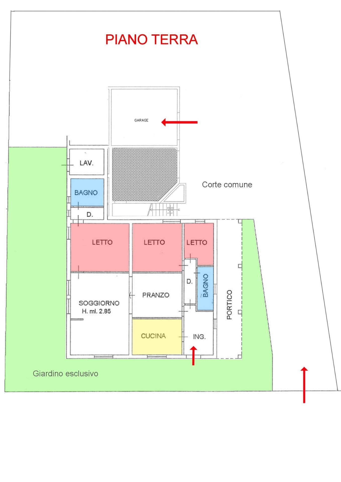 Foto 32 - Villa a Schiera via IV novembre
 
56, Codigoro - planimetria 1