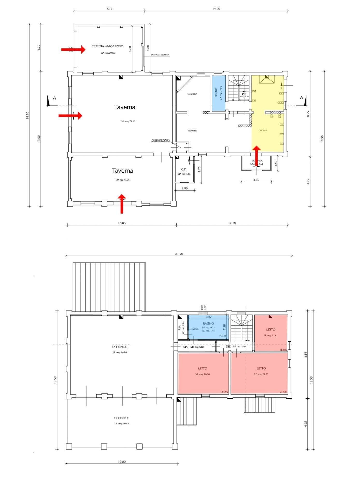 Foto 64 - Rustic piazza unità
 
10/h, Jolanda di Savoia - floor plans 1