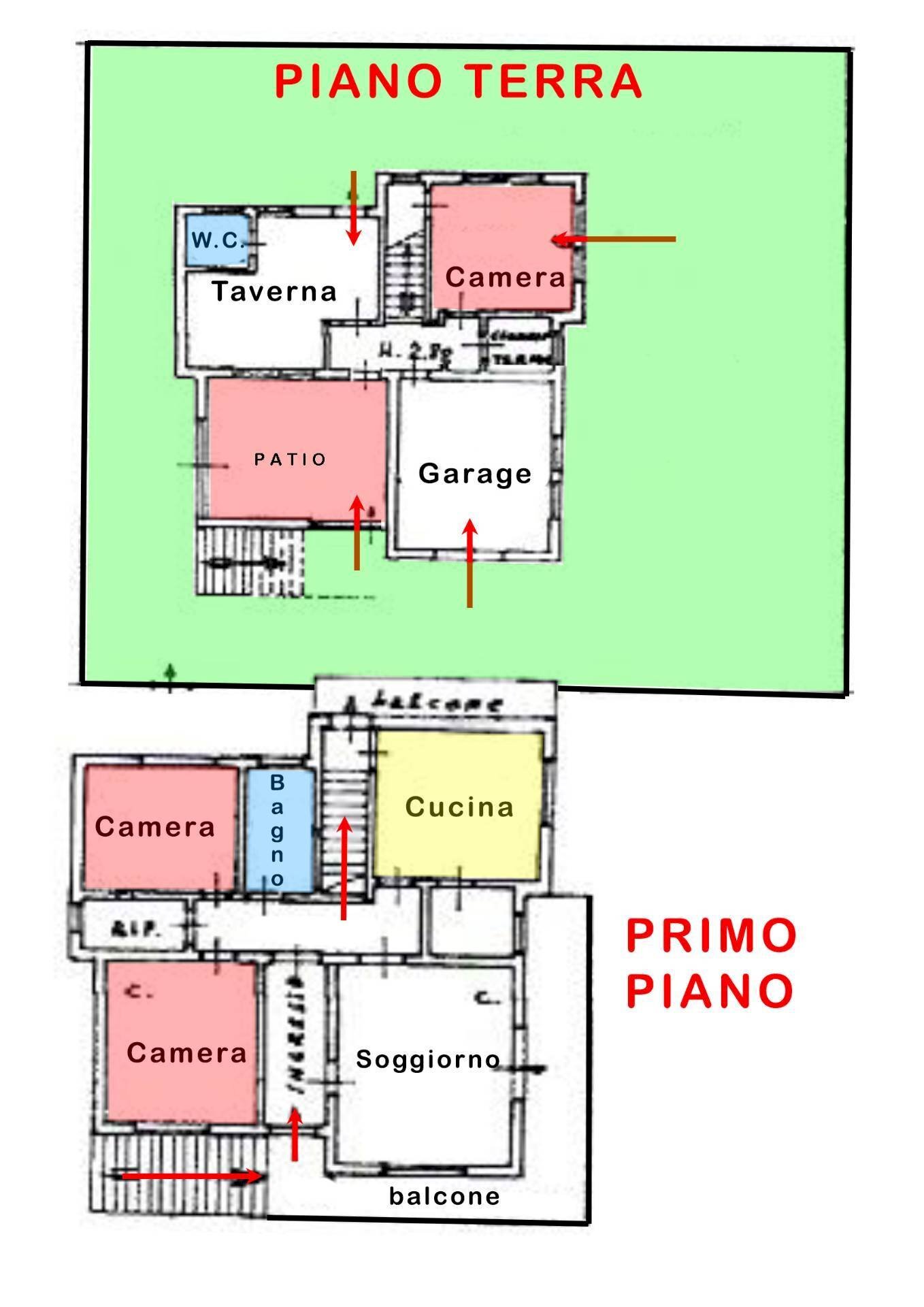 Foto 44 - Casa indipendente via Roma
 
10/h, Ostellato - planimetria 1