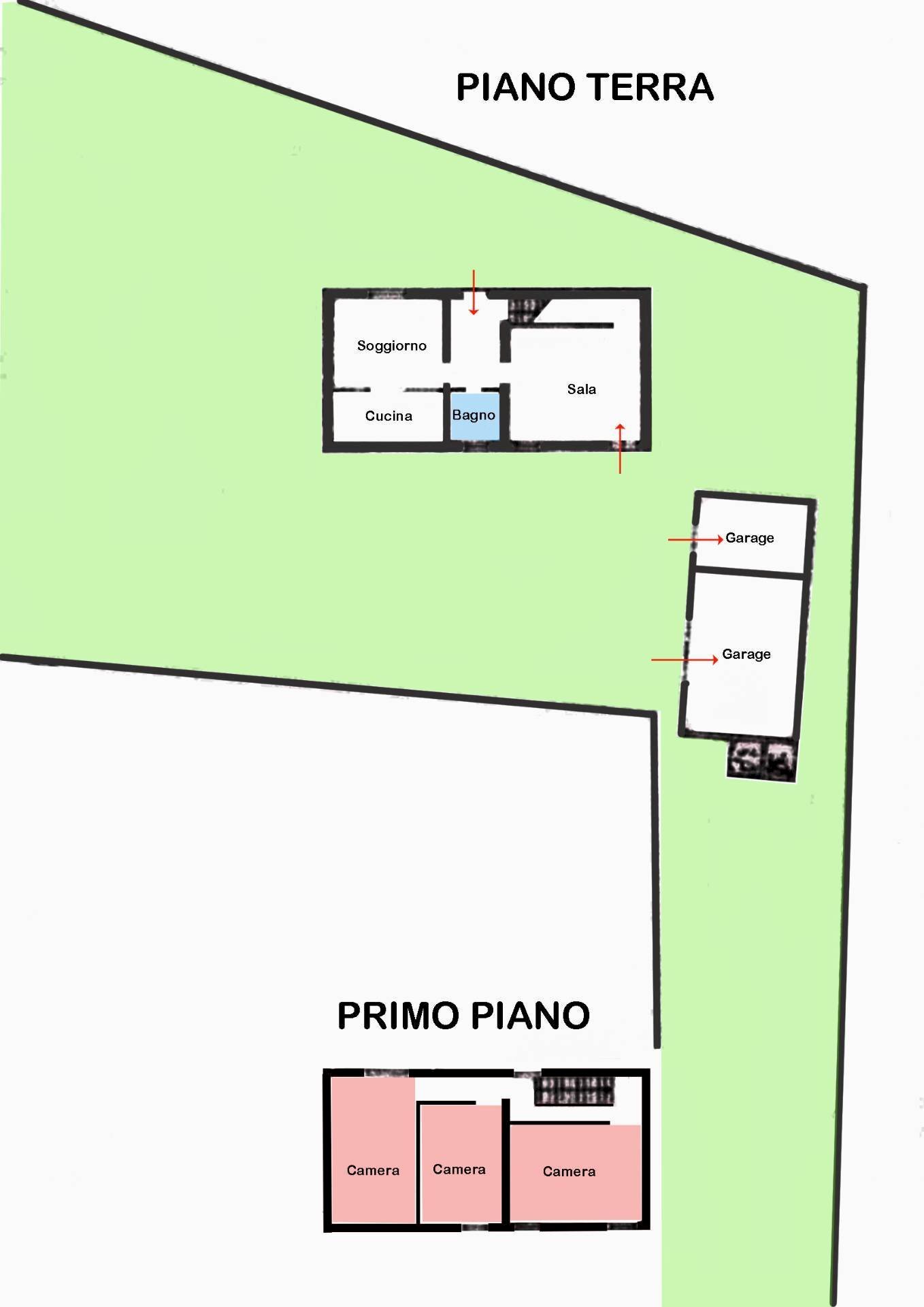Foto 36 - Independent house via Roma
 
10/h, Riva del Po - floor plans 1