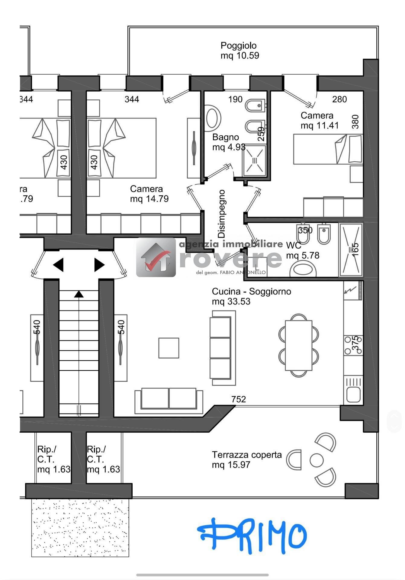 Foto 2 - Three-room apartment Villorba - photo 2